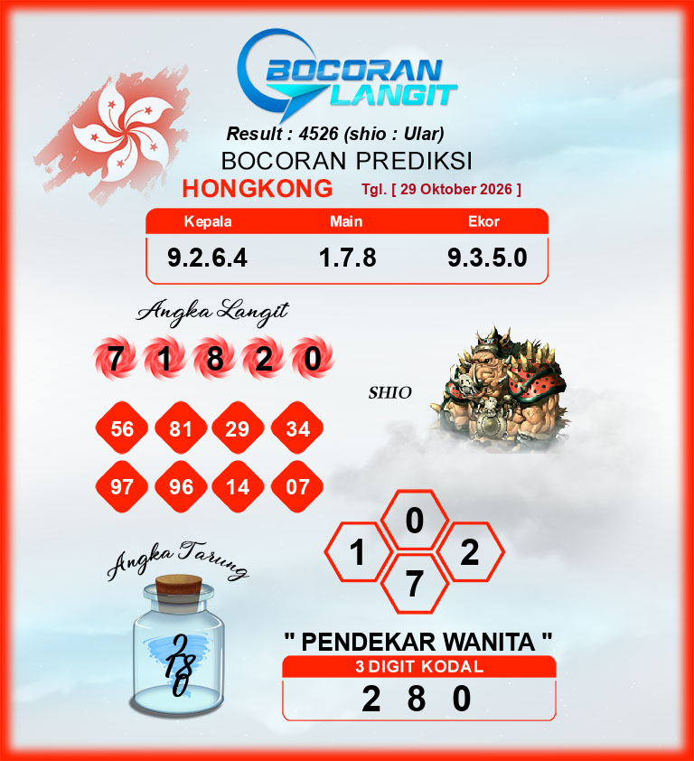 Bocoran-Syair-HK-29-Oktober-2026-Hari-Kamis-Dari-Langit