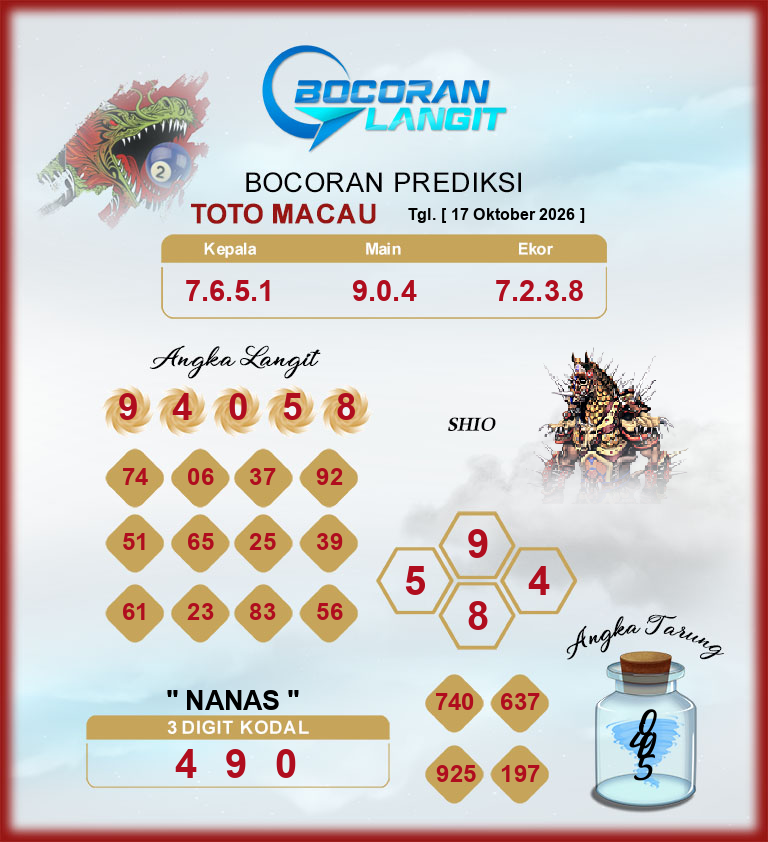 Bocoran-Syair-Macau-17-Oktober-2026-Hari-Sabtu-Dari-Langit