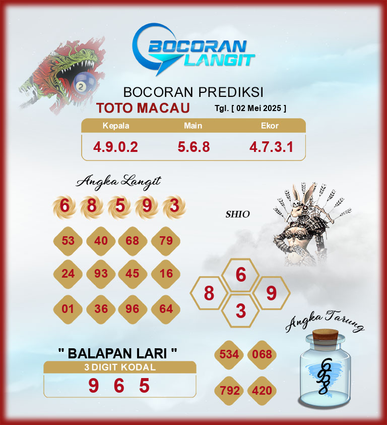 Bocoran-Syair-Macau-2-Mei-2025-Hari-Jumat-Dari-Langit
