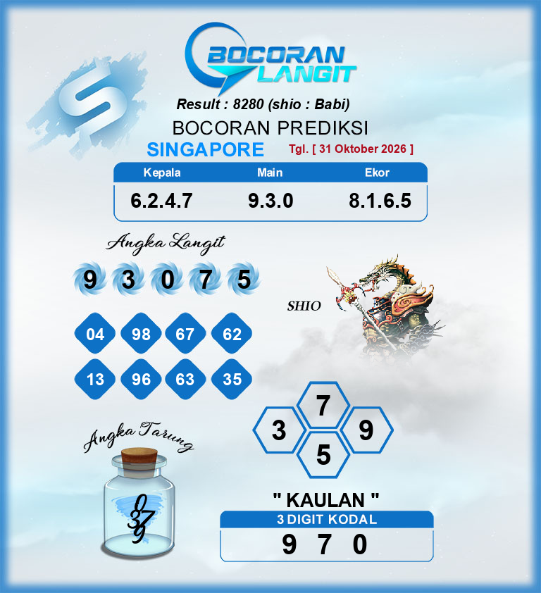 Bocoran-Syair-SGP-31-Oktober-2026-Hari-Sabtu-Dari-Langit
